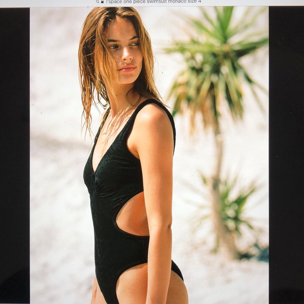L*spade Eyelet Lace One Piece Swimsuit